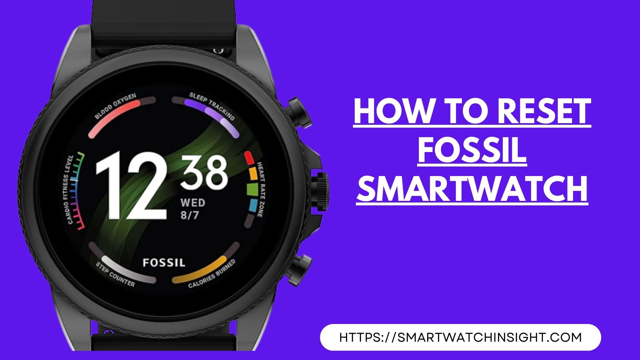 How to Reset Fossil Smartwatch
