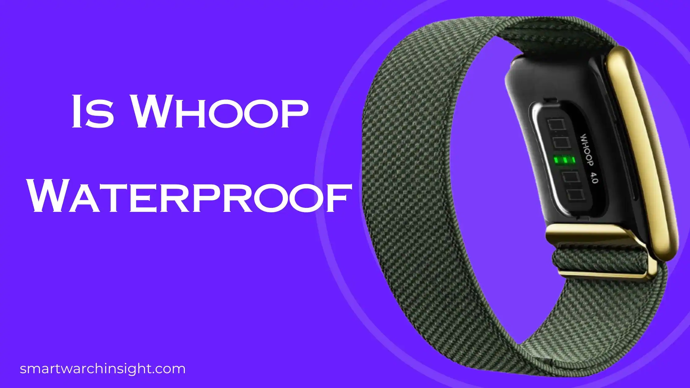 You are currently viewing Is Whoop Waterproof? Uncovering the Truth