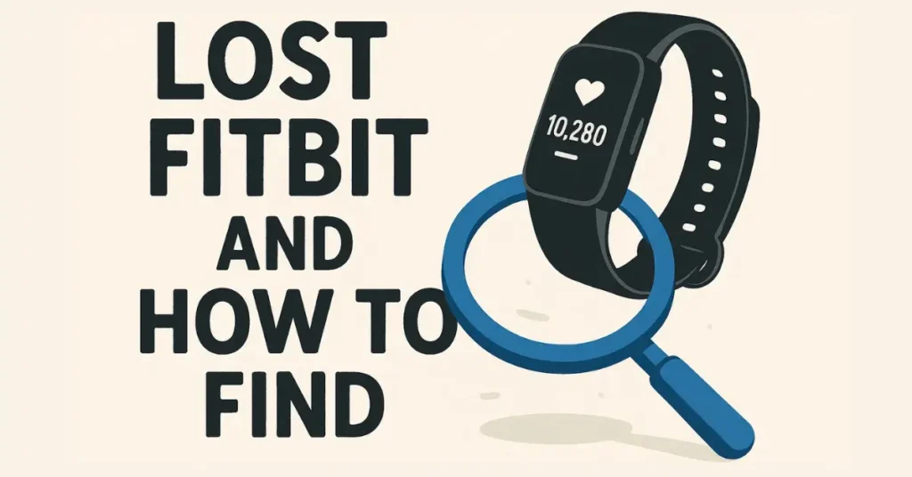Your Fitbit is Lost ? Find It Fast with Our Easy Guide