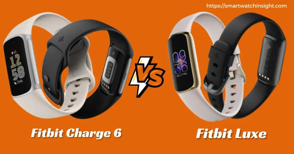 Fitbit Charge 6 vs Luxe