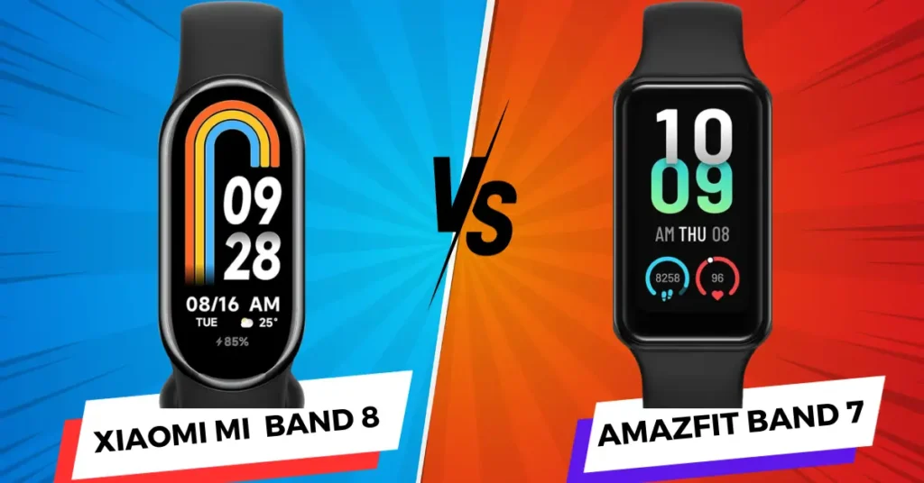 Xiaomi Band 8 vs Amazfit Band 7