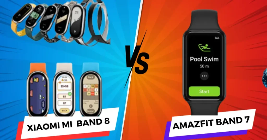 Xiaomi Mi Band 8 vs Amazfit Band 7