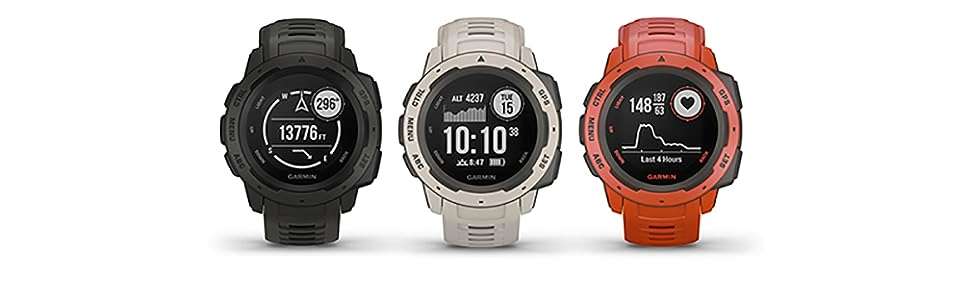 Best Rugged Smartwatch-Garmin Instinct