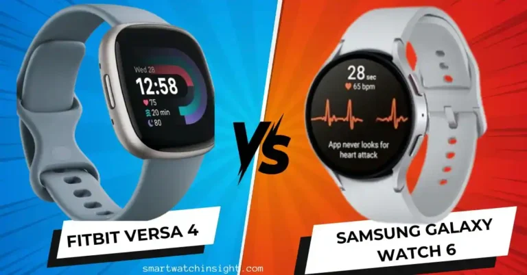 Fitbit Versa 4 vs Samsung Galaxy Watch 6: Which is the Best Smartwatch for You? Fitbit Versa 4 vs Samsung Galaxy Watch 6