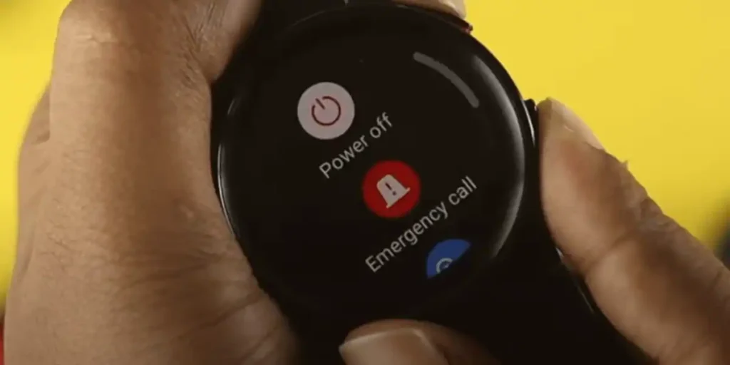 Samsung galaxy watch emergency calls online only