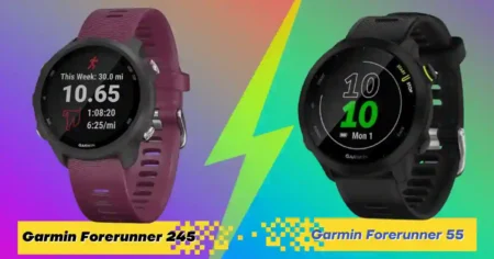 Garmin Forerunner 55 vs Forerunner 245: comparison and differences? Garmin Forerunner 55 vs Forerunner 245