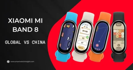 Xiaomi Mi Band 8 Global vs China