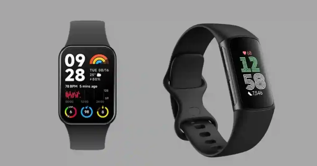 Xiaomi Smart Band 8 Pro vs  Fitbit Charge 6