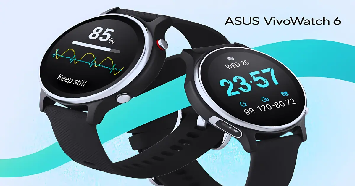 You are currently viewing ASUS VivoWatch 6: First Smart Watch That Can Detect Blood Pressure and ECG by Fingertip