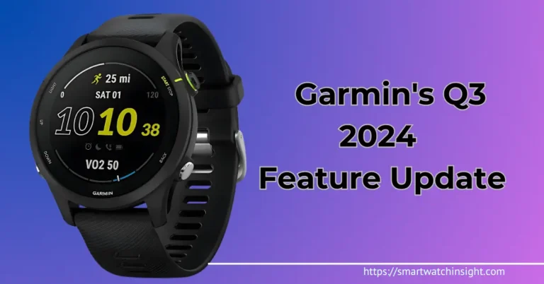 Discover Garmin’s Q3 2024 Forerunner Series Update: What’s New and Improved Garmin’s Q3 firmware update 2024
