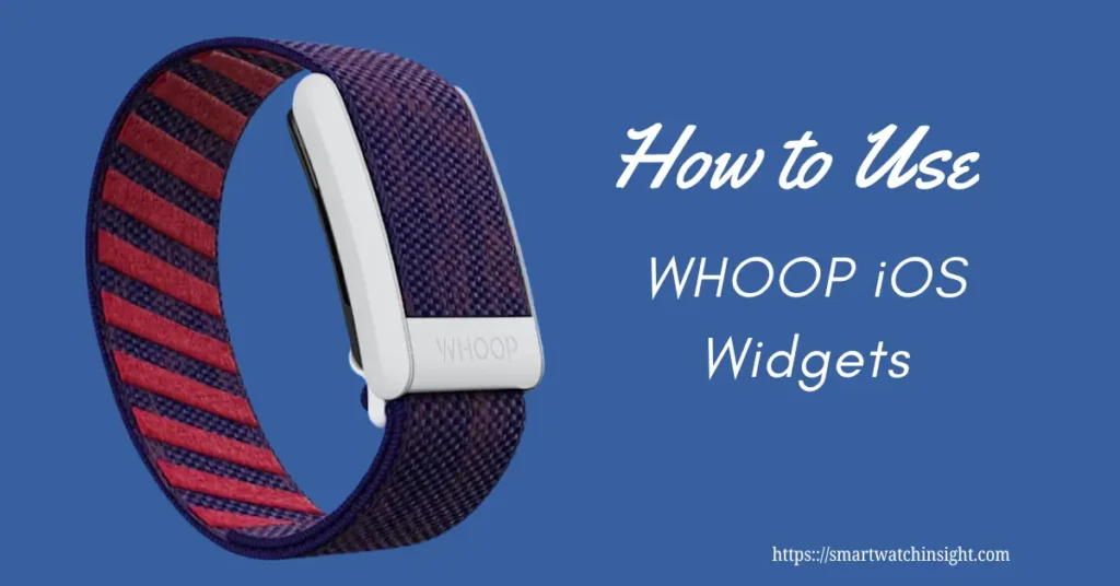 How to Use WHOOP iOS Widgets