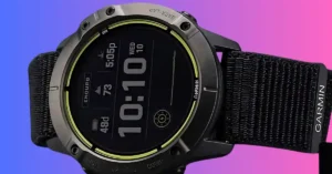 Garmin Enduro 4 rugged GPS smartwatch concept showing solar charging, long battery life, and endurance sports features expected for 2026.