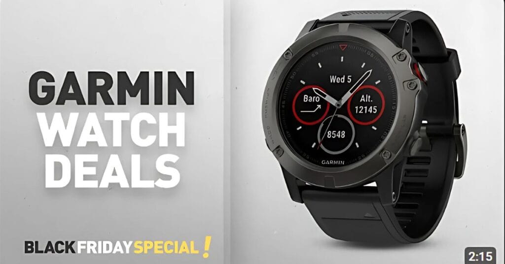 Best Garmin GPS Watch Black Friday Deals 2024