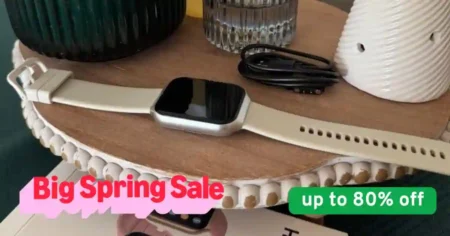 Amazon Drops This $160 Smartwatch to Just $25 Before the Big Spring Sale Amazon Spring Sale drops $160 smartwatch to just $25 – top-rated budget smartwatch with fitness tracking & Bluetooth calling.
