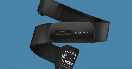 Garmin HRM 600 Review: A Smarter Chest Strap for Runners and Fitness Nerds Garmin HRM 600 chest strap heart rate monitor showing advanced running metrics and Bluetooth connectivity