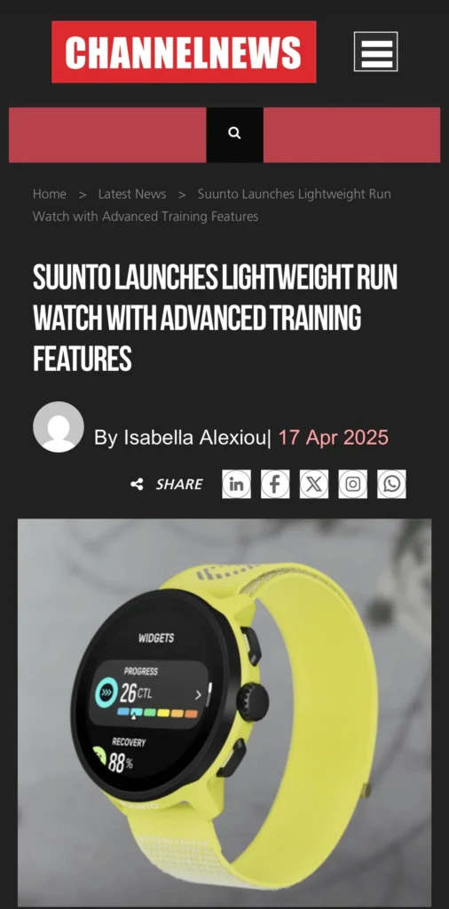 Suunto Run Leak Confirms Game-Changing Features—And a Shockingly Low Price 2 Suunto Run smartwatch leak reveals black and yellow design, key features, and temporary out-of-stock status.