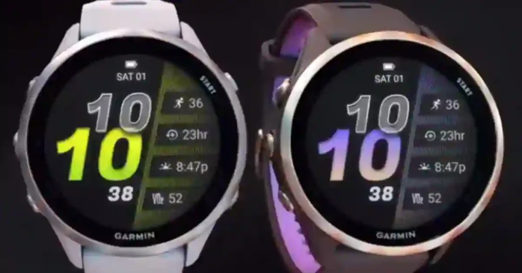 Garmin Forerunner 970: 10 Must-Know Features Before You Buy 1 Bright and colorful AMOLED display on Garmin Forerunner 970 in direct sunlight