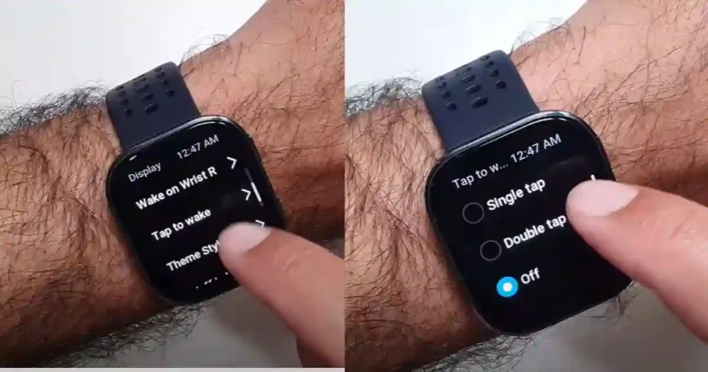 Amazfit Bip 6 New UPDATE: A Real-World Look at Version 3.1.2.1 5 Amazfit Bip 6 Update 3.1.2.1 User Interacting with Amazfit Bip 6 after 3.1.2.1 Update, Highlighting Improved Usability.