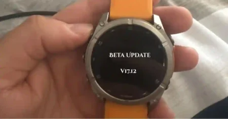Garmin Fenix 8 Beta v17.12 Focus Mode Power Controls screenshot