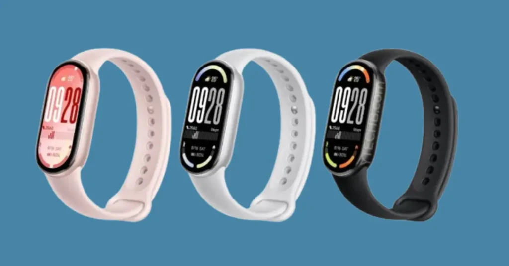 Xiaomi Smart Band 10 priced at €49.99, featuring a 1.72-inch AMOLED display and sleek aluminum design