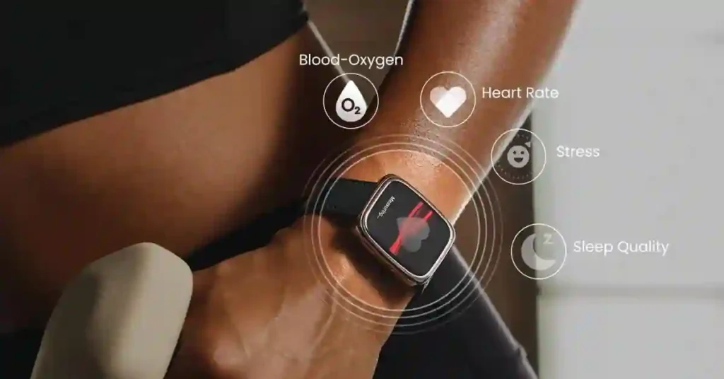 Amazfit Active 2 vs Square: Which Should You Buy in 2025? 7 Person wearing the Amazfit Active 2 Square smartwatch on their wrist while running outdoors, tracking their progress with GPS.