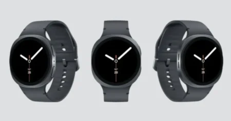 Galaxy Watch 8 Classic leak real-world shows squircle shape and rotating bezel.