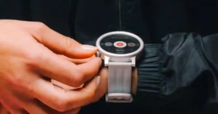 CMF Watch 3 Pro Smartwatch in Ash Grey with AMOLED display