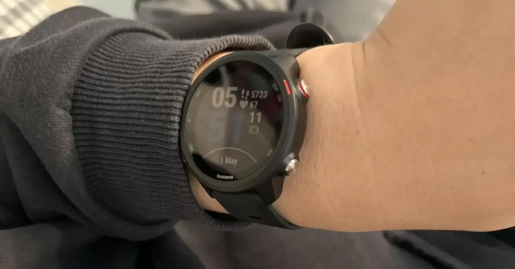 Garmin Forerunner 255 smartwatch with GPS, heart rate monitor, and long battery life – on sale for Amazon Prime Day