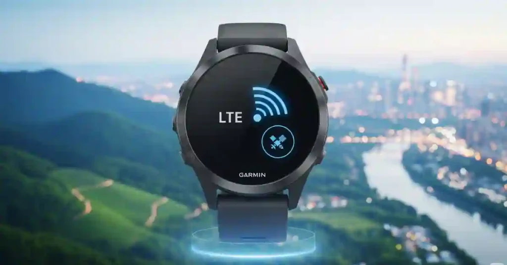 Leaked Garmin Fenix 8 Pro smartwatch with rumored LTE and satellite communication features
