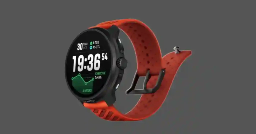 Suunto Race 2 Leak: Price and Features Spotted in UK Retail Listing 1 Suunto Race 2 smartwatch showing bright AMOLED LTPO display with high resolution