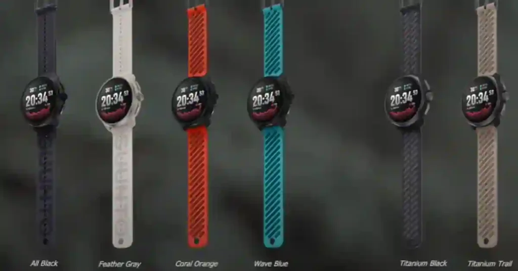 Suunto Race 2 titanium sports watch showing sleek design and lightweight build