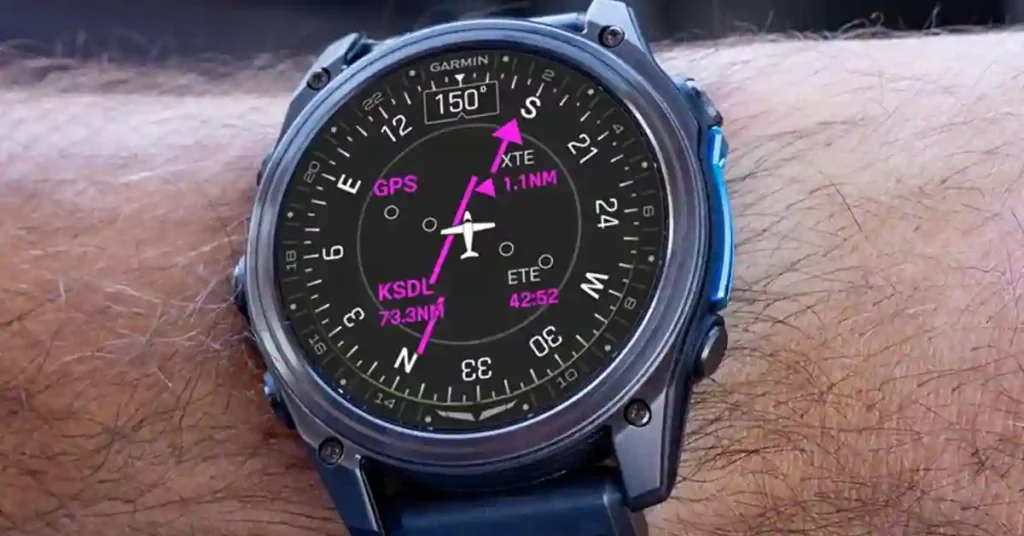 Garmin Just Unveiled New D2 Air X15 and D2 Mach 2 Aviator Smartwatches 1 Garmin D2 Air X15 smartwatch with AMOLED display and flight tracking features for everyday pilots