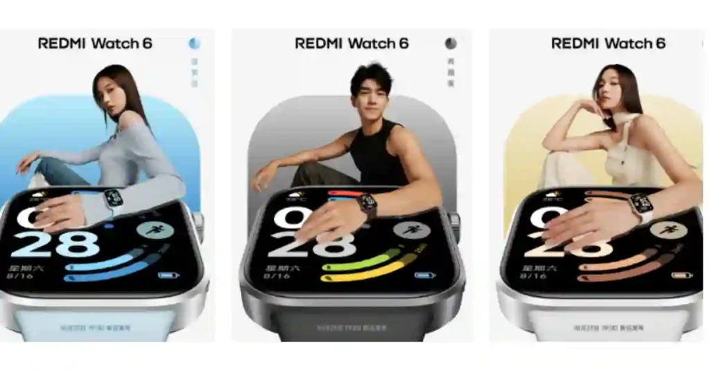 Redmi Watch 6 is Official with a 2,000 Nit Display and 24-Day Endurance 1 Close-up view of the Redmi Watch 6 aluminum alloy case showing its refined, durable finish.