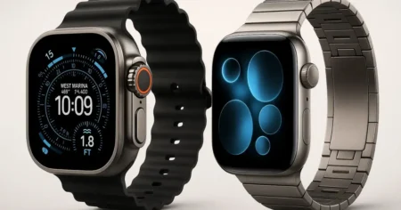 Concept image of Apple Watch Ultra 4 and Apple Watch Series 12 highlighting rumored design and feature updates for 2026