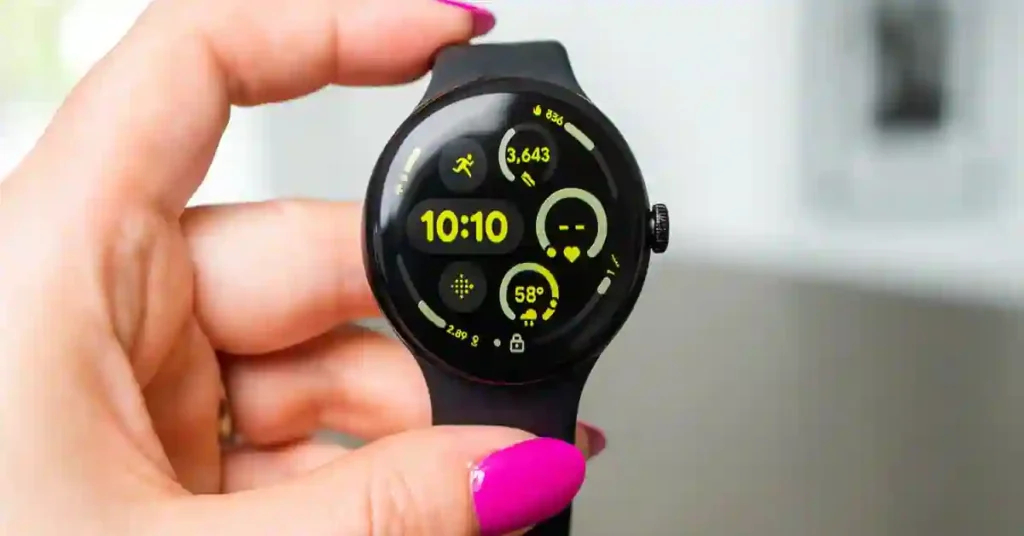 Google Pixel Watch 3 stylish and compact Wear OS smartwatch for women