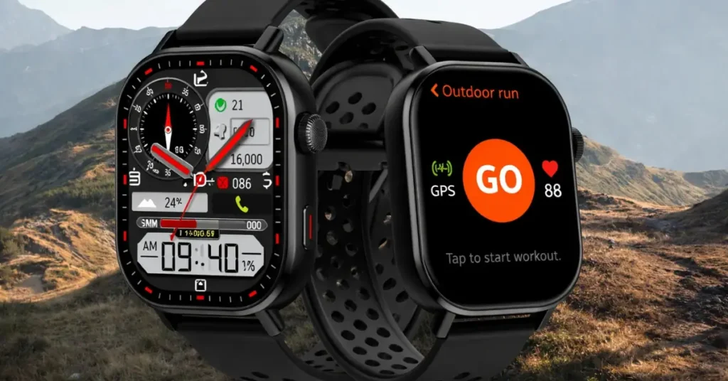 A $200-style GPS smartwatch priced around $30 on Amazon with built-in GPS, Bluetooth calling, and fitness tracking.