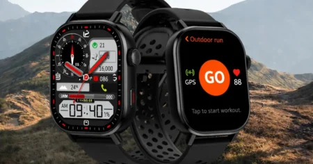A $200-style GPS smartwatch priced around $30 on Amazon with built-in GPS, Bluetooth calling, and fitness tracking.