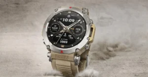 Amazfit smartwatch model A2550 linked to the upcoming T-Rex Ultra 2, possibly launching at MWC 2026 with MicroLED display and satellite messaging features