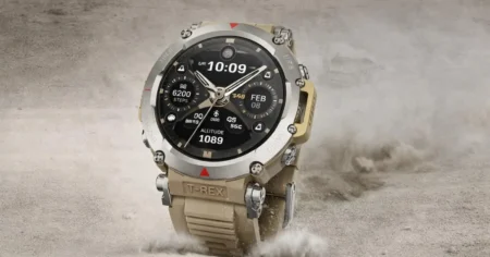 Amazfit smartwatch model A2550 linked to the upcoming T-Rex Ultra 2, possibly launching at MWC 2026 with MicroLED display and satellite messaging features