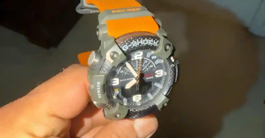 Casio G-Shock Mudmaster GG-B100 rugged watch with Carbon Core Guard and 200m water resistance