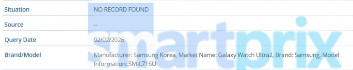 Galaxy Watch 9 and Watch Ultra 2 Leaks Hint at Samsung’s 2026 Smartwatch Strategy 1 Upcoming Samsung Galaxy Watch Ultra 2 revealed through GSMA IMEI database listing