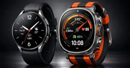 Galaxy Watch 9 and Watch Ultra 2 Leaks Hint at Samsung’s 2026 Smartwatch Strategy Samsung Galaxy Watch 9 with slim design and Galaxy Watch Ultra 2 rugged model revealed through GSMA IMEI listing