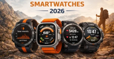 Best rugged smartwatches in 2026 including Garmin, Apple Watch Ultra and Coros outdoor watches