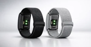 Garmin CIRQA Smart Band black and gray screenless fitness tracker with heart rate sensor