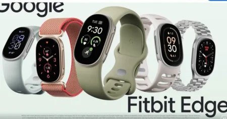 Google Fitbit Edge fitness tracker with Hybrid OLED display, officially announced October 2026