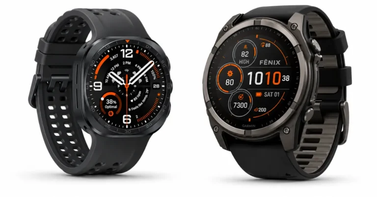 Garmin Fenix 9 vs Samsung Galaxy Watch Ultra 2 (2026): Which One Actually Wins? Samsung Galaxy Watch Ultra 2 beside an expected Garmin Fenix 9 concept showing official vs expected smartwatch comparison in 2026.