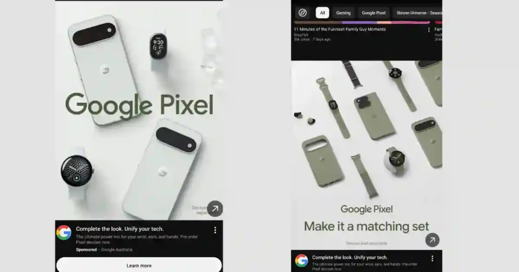 Mystery screen-equipped fitness tracker spotted in Google Pixel 11 ad campaign, possibly Fitbit Charge 7