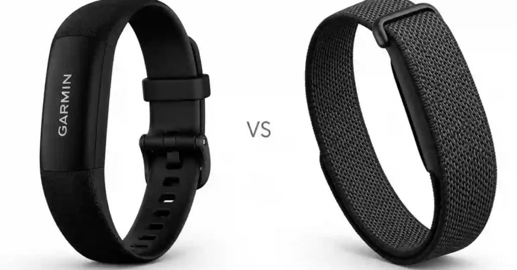 Garmin Cirqa vs Fitbit Air (2026): Is Garmin's $500 Tracker Really Worth 5x the Price? 1 The leaked Garmin Cirqa screenless fitness tracker featuring a sleek black fabric sleeve and a compact, centrally mounted Garmin-branded sensor module.