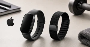 Apple screenless wearable vs Whoop, Fitbit Air, and Garmin Cirqa: full spec comparison