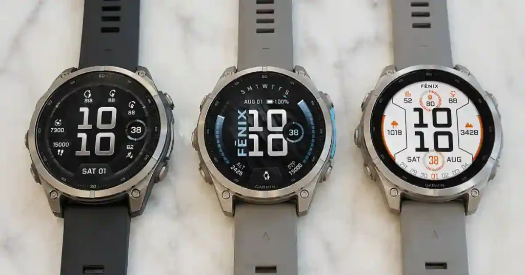 Garmin Fenix 9 buying guide showing the best size and tier for different users